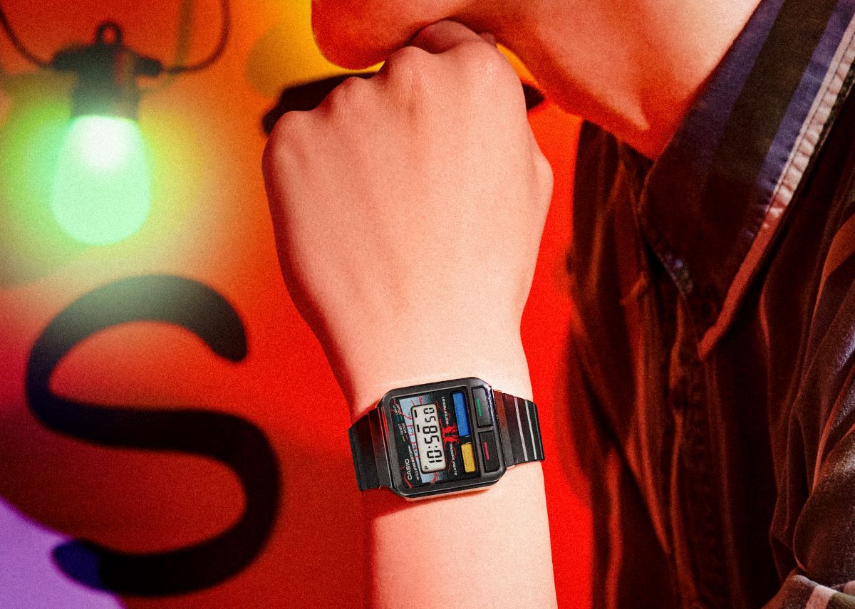 新品未使用　カシオ ストレンジャー・シングス G-SHOCK カシオが「ストレンジャー・シングス 未知の世界」とコラボした